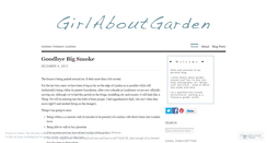 Desktop Screenshot of girlaboutgarden.co.uk