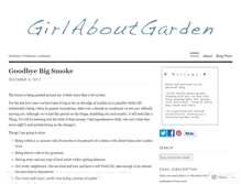 Tablet Screenshot of girlaboutgarden.co.uk